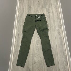 CAbi Olive Green Casual Pants